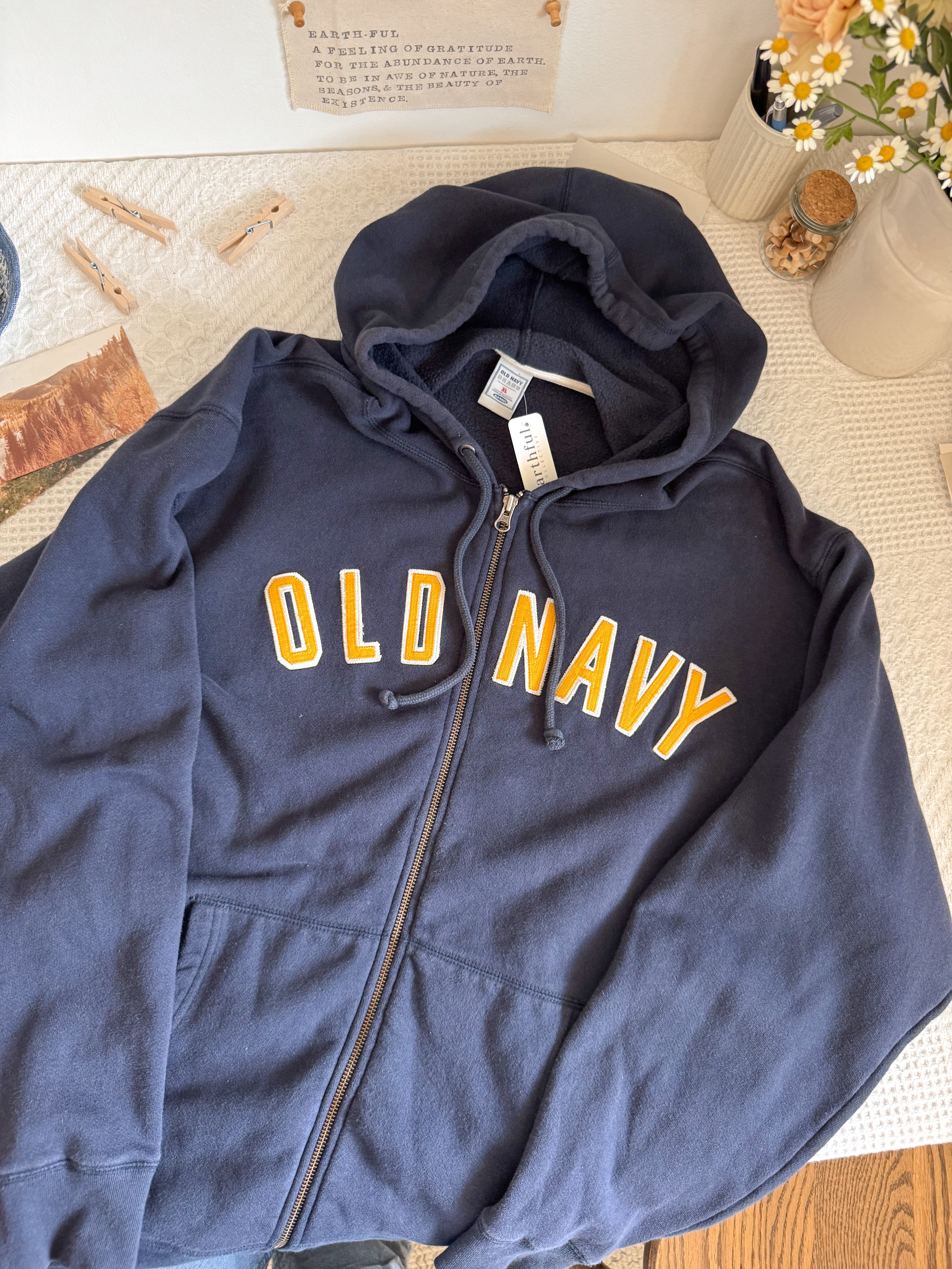 The Navy Old Navy Zip Up (XL)