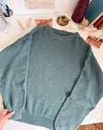 The Jade Textured Sweater (L)