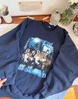 The Navy Wilderness Wolf Crewneck (XL)