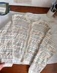 The Pastel Pattern Cardigan (M)
