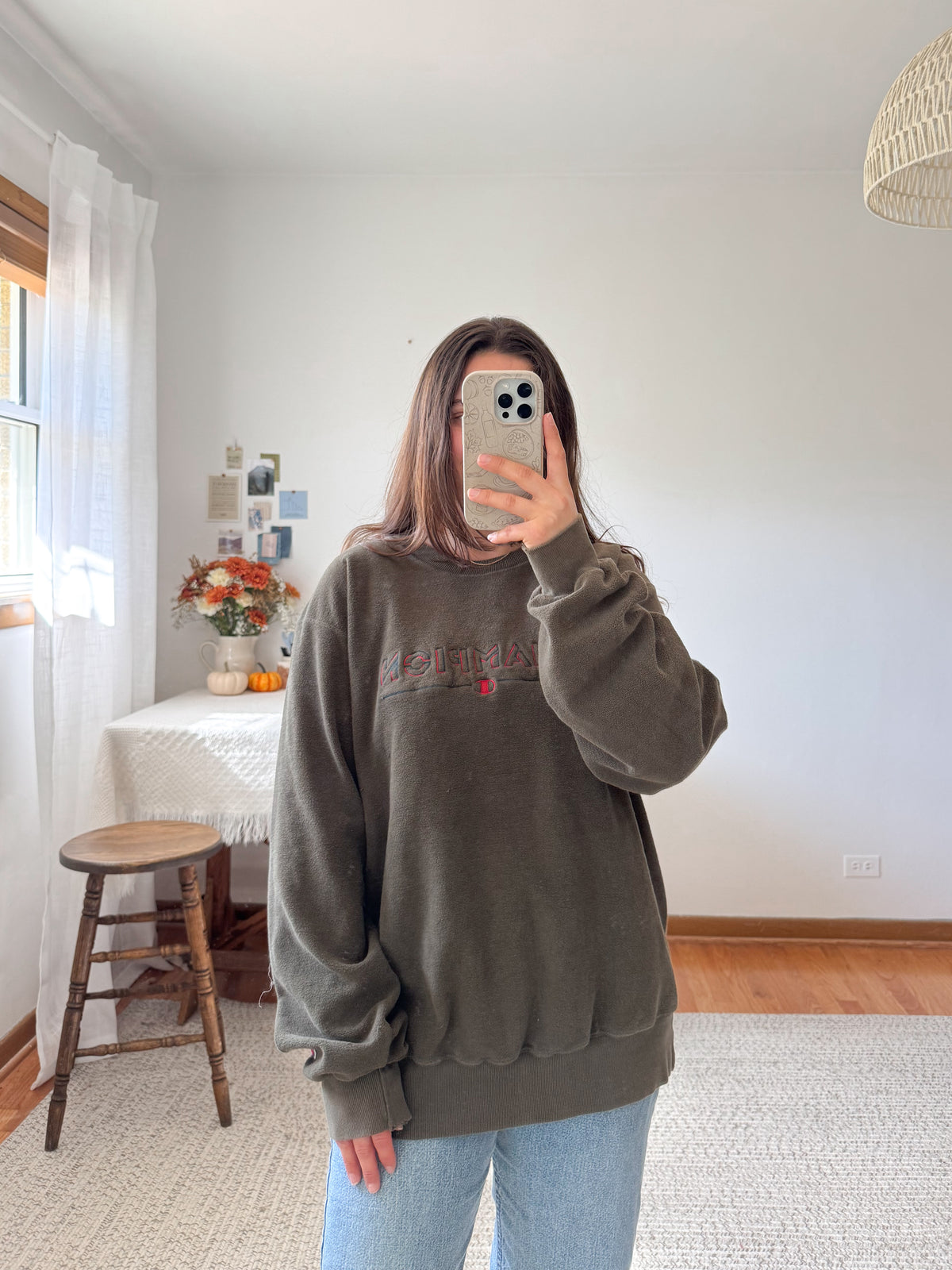 The Moss Champion Crewneck (L)