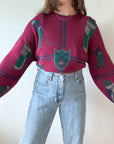 The Abstract Golf Sweater (L)