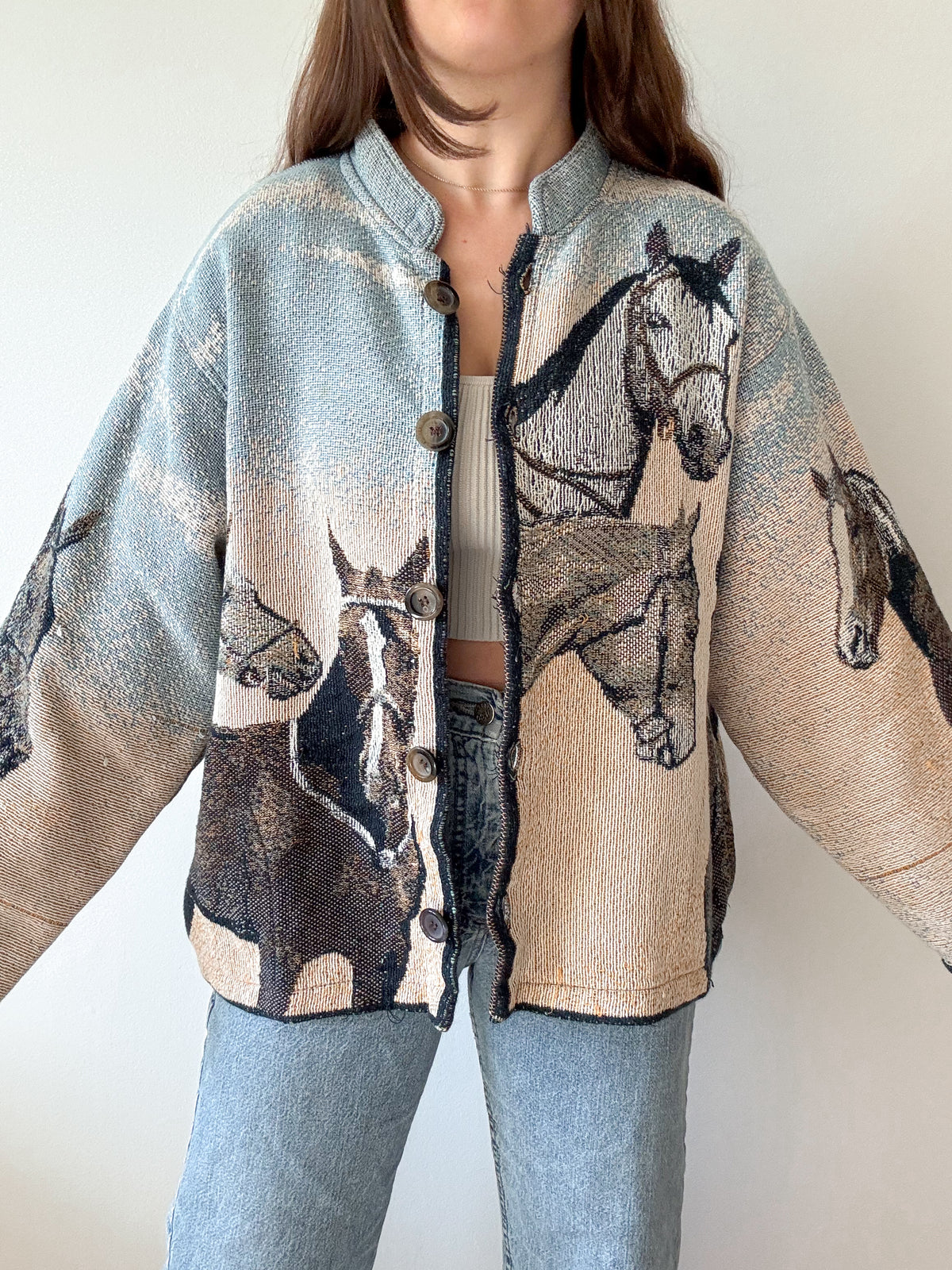 The Backcountry Horse Tapestry Jacket (L)