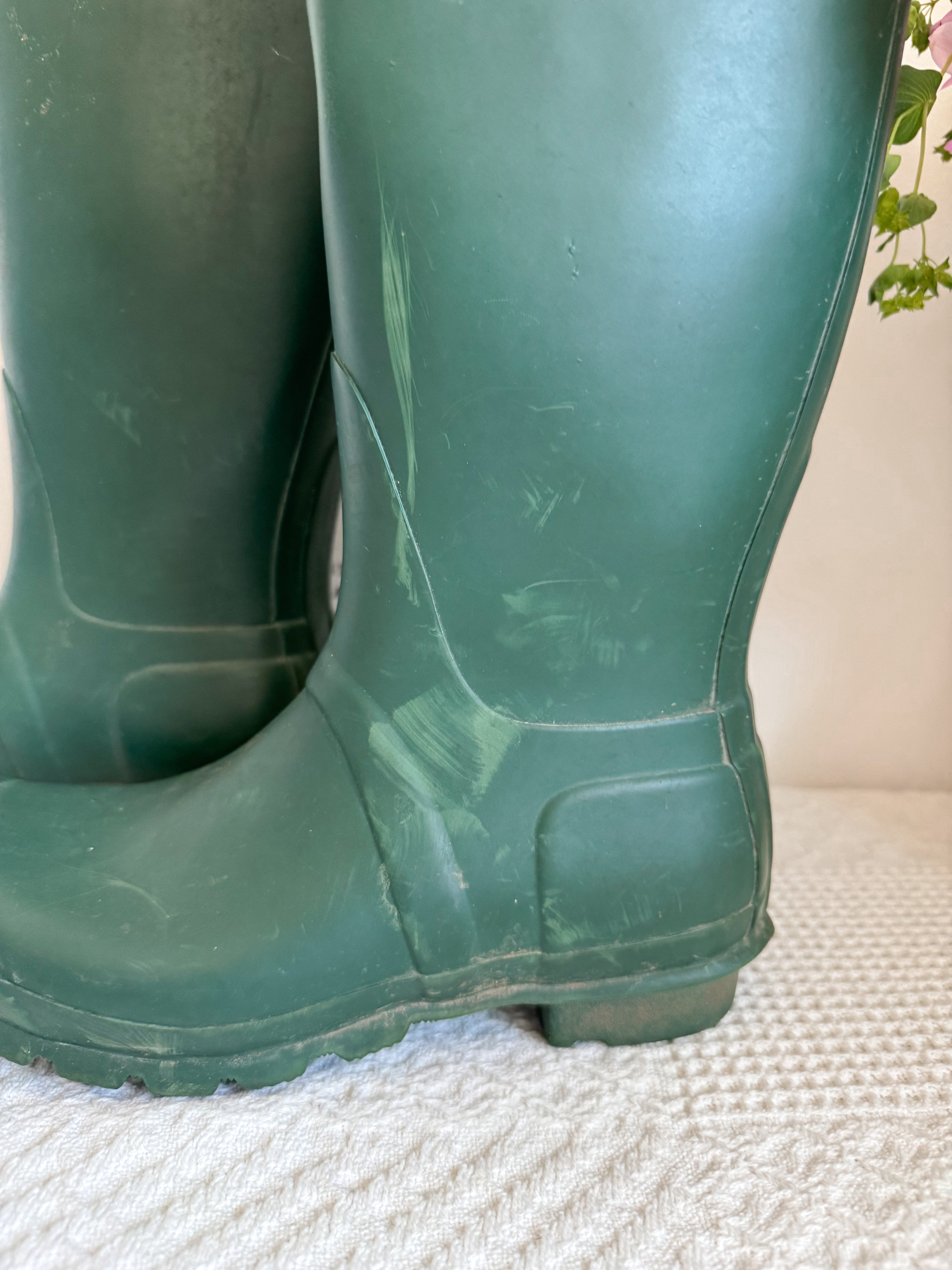 The Forest Green Hunter Boots (8)