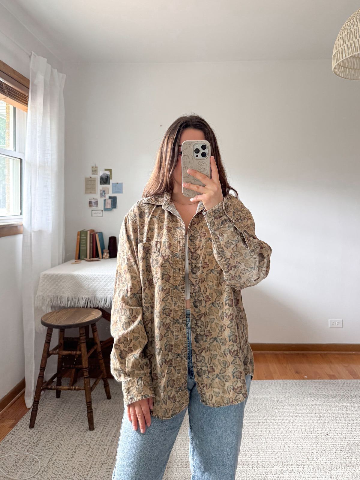 The Leaf Button Up (L)