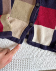 The Trendy Checkered Cardigan (M)