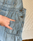 The Union Light Wash Overalls (M)