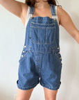 The Dark Wash Nobo Shortalls (M)