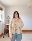 The Vanilla Cable Cardigan (M)