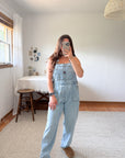 The Union Light Wash Overalls (M)