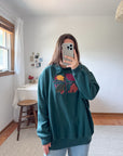 The Forest Leaf Collared Crewneck (XL)