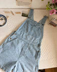The Riveted Lightwash Shortalls (S)