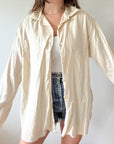 The Ultra Soft Butter Yellow Polo Button Up (XL)