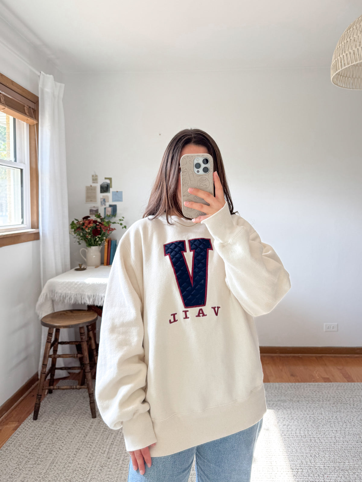 The Retro Vail Crewneck (L)