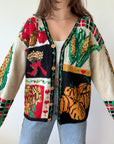 The Fall Harvest Cardigan (L)