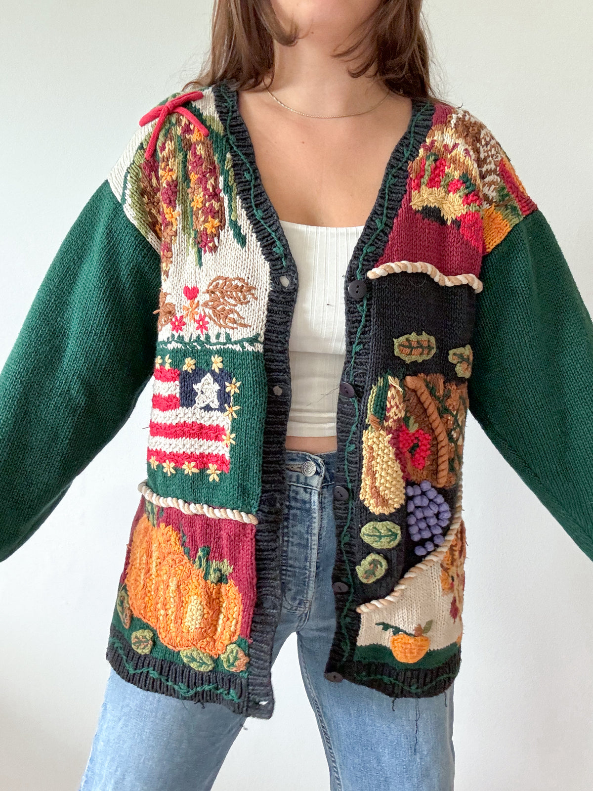 The Cornucopia Harvest Cardigan (M)
