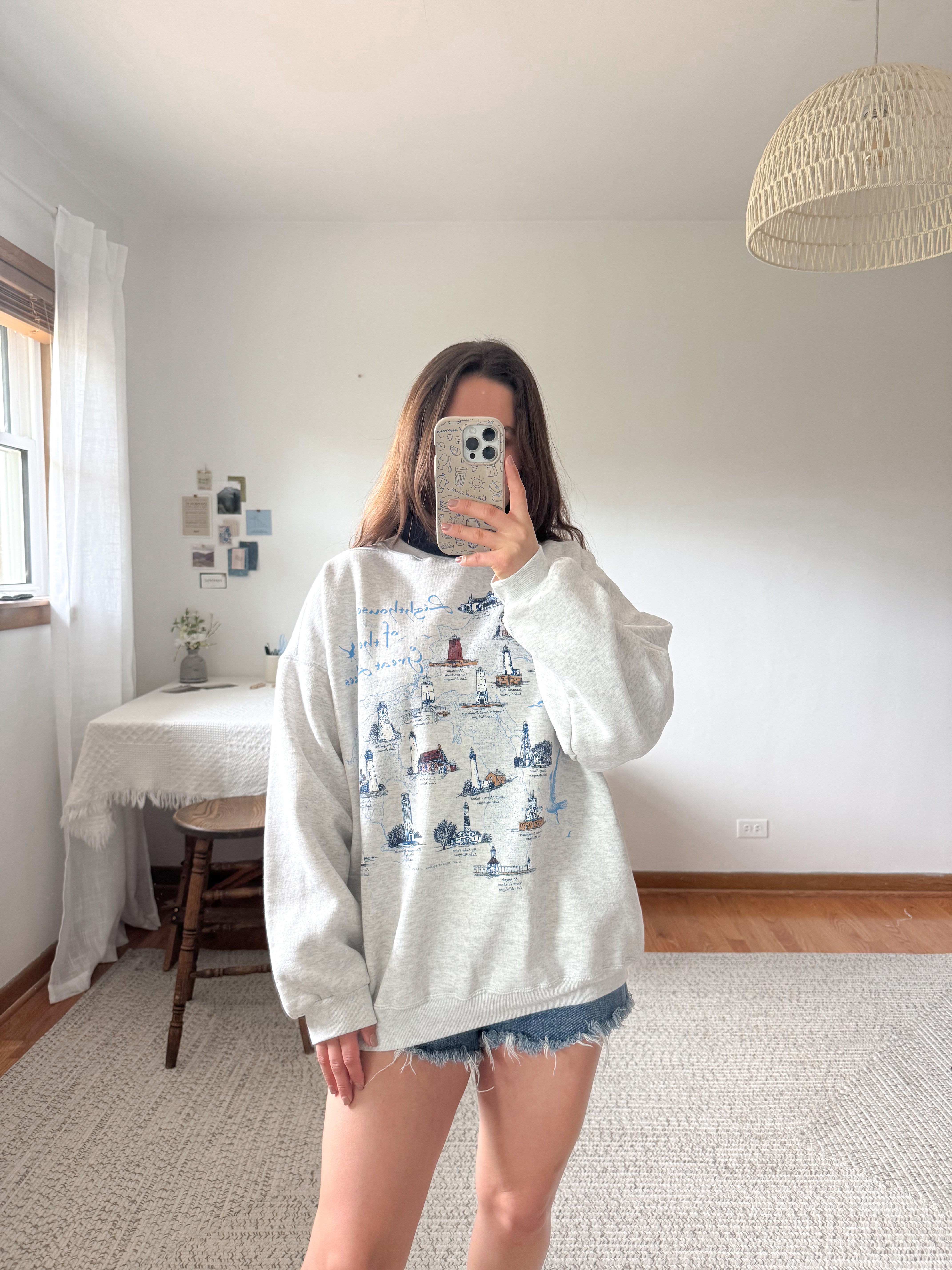 The Great Lakes Lighthouse Crewneck (XL)