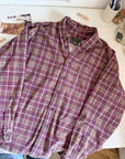 The Mulberry Micro Cord Button Up (XXL)