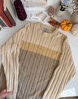The Tritone Yellow Sweater (XL)
