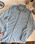 The Denim Flannel Button Up (L)