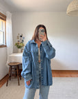 The Silver Tab Levi’s Denim Button Up (XL)