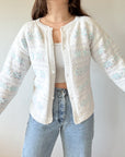 The Fair Isle Spring Cardigan (M)