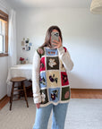 The Autumn Plum Patch Sweater (L)