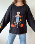 The September Scarecrow Sweater (L)