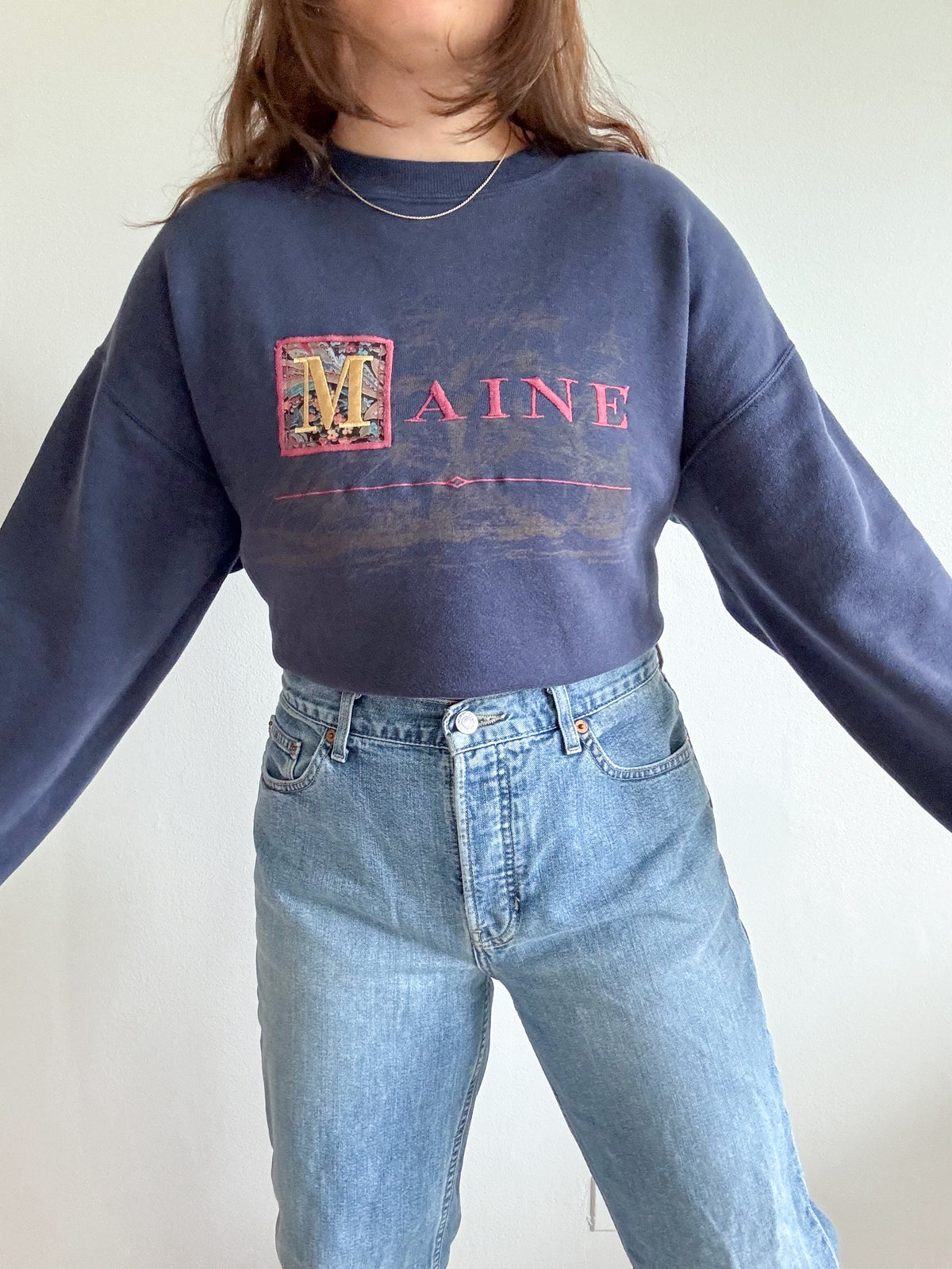 The Maine Crewneck (L)