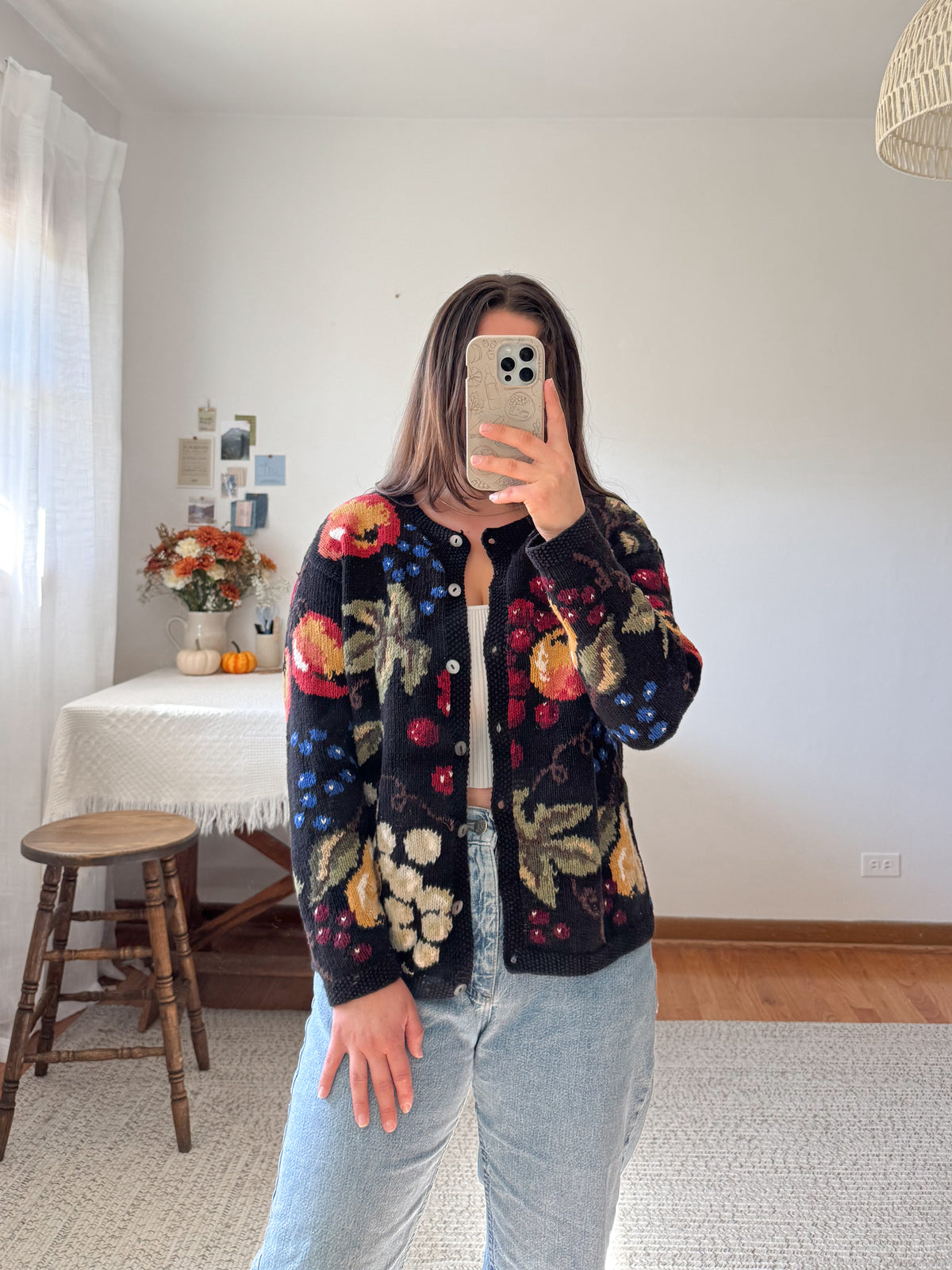 The Fruit Color Pop Cardigan (M)