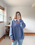 The Cherry Heart Collared Crewneck (XXL)
