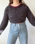 The Abstract Bird Sweater (L)