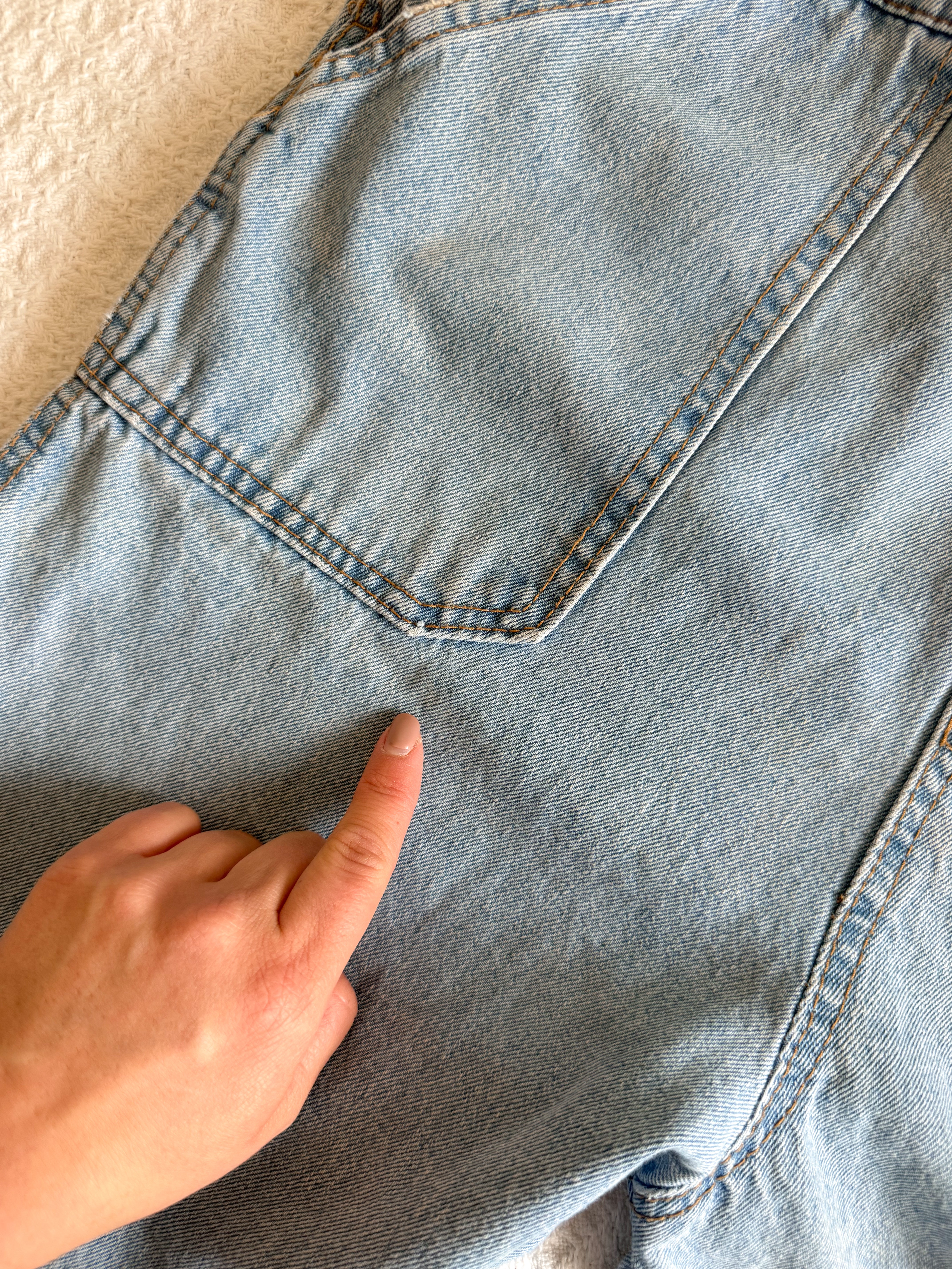 The Union Light Wash Overalls (M)