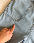 The Union Light Wash Overalls (M)