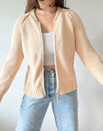 The Beige-y Yellow Cardigan (M)