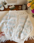 The Fair Isle Spring Cardigan (M)