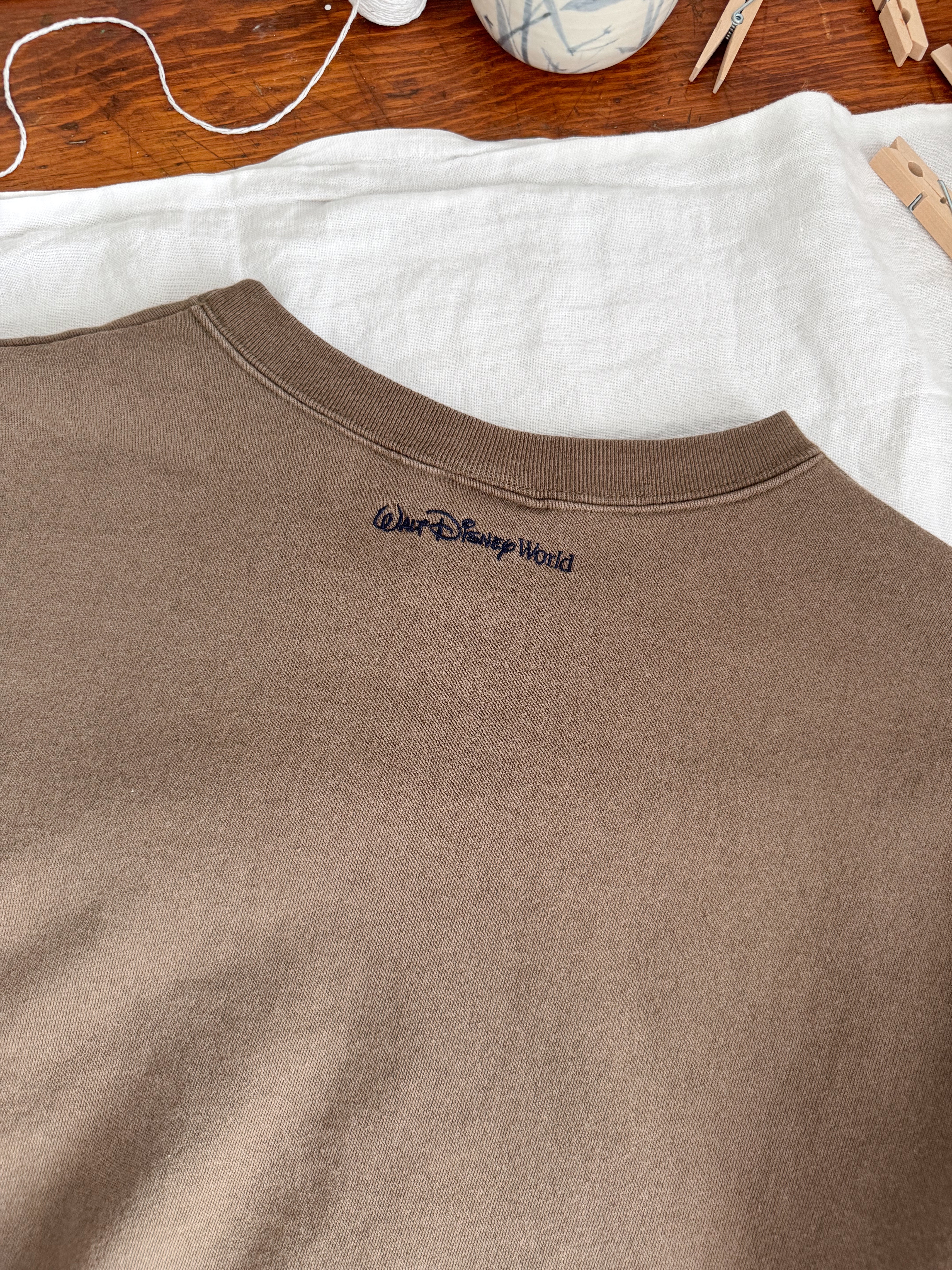 The Olive Mickey Emblem Sweater (XXL)