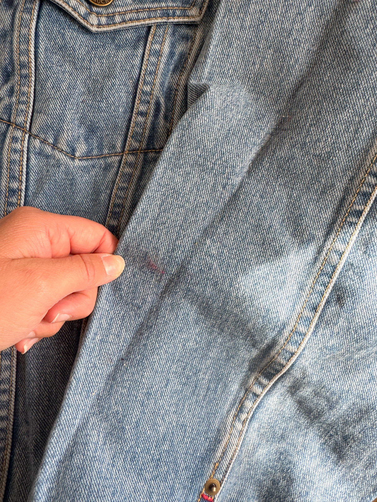 The Boxy Denim Jacket (XL)