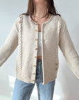 The Heart Detail Cardigan (M)