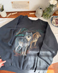 The Midnight Wolf Crewneck (L)