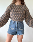 The Woven Neutral Sweater (XXL)