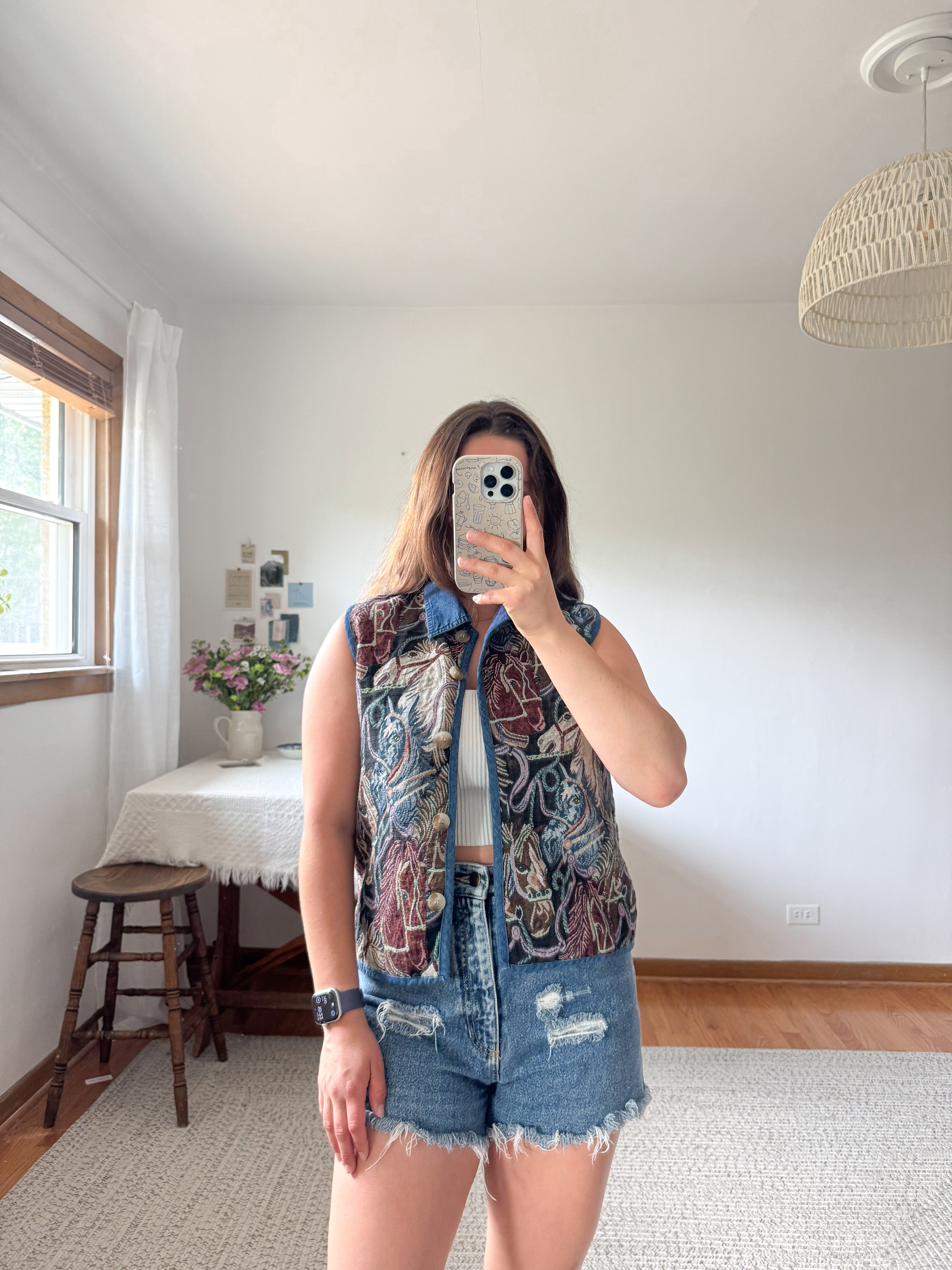 The Horse Tapestry Vest (S)
