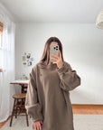The Olive Mickey Emblem Sweater (XXL)