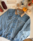 The Boxy Denim Jacket (XL)