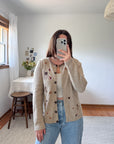 The Autumn Owl Cardigan (S)