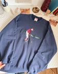 The Navy Golfer Crewneck (L)