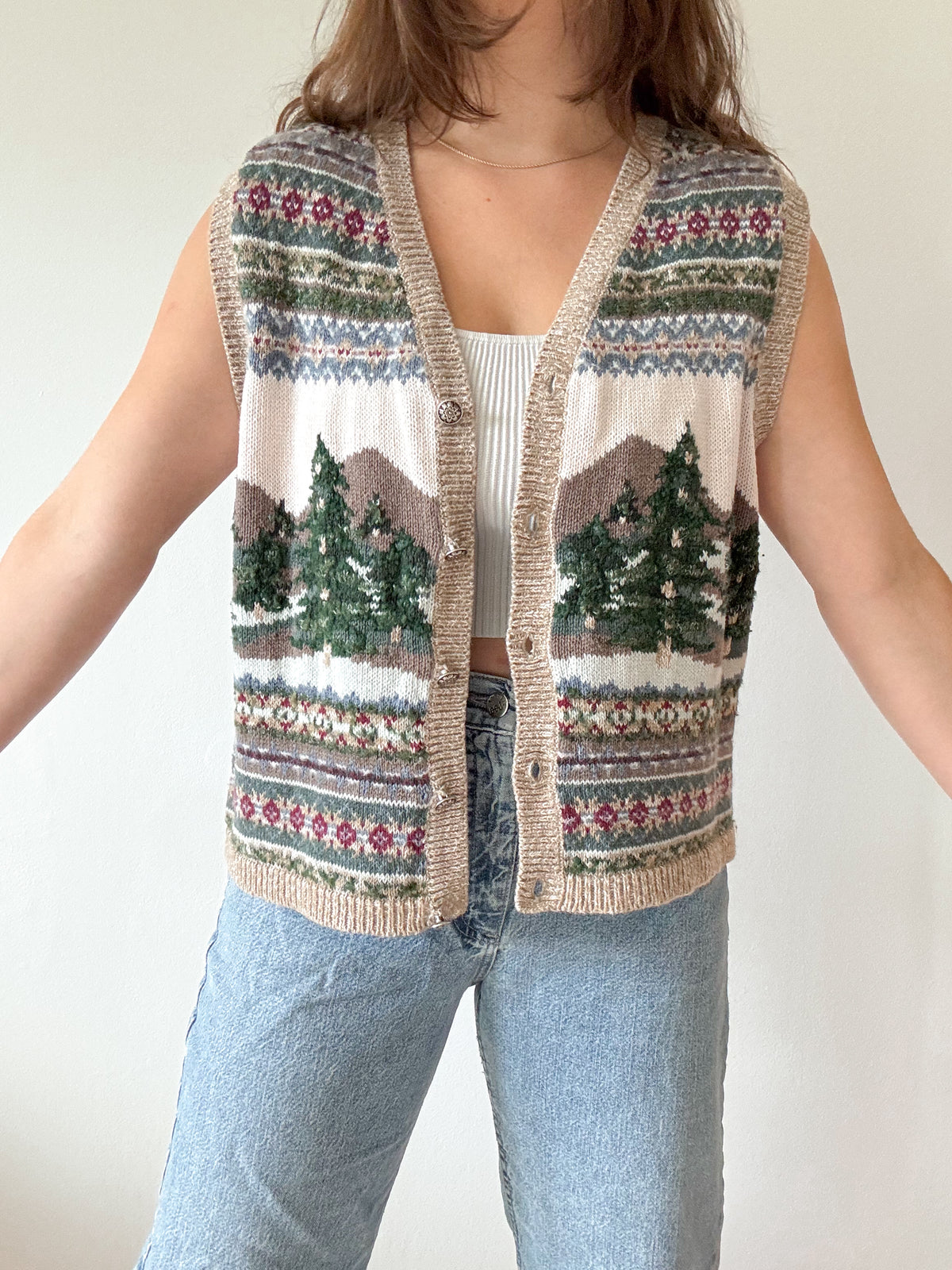 The Nordic Woodland Vest (L)
