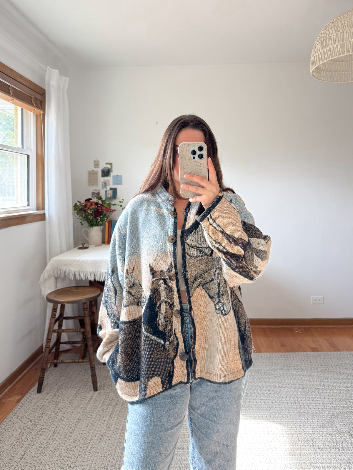 The Backcountry Horse Tapestry Jacket (L)