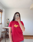 The Quilted Chicken Tee (M)