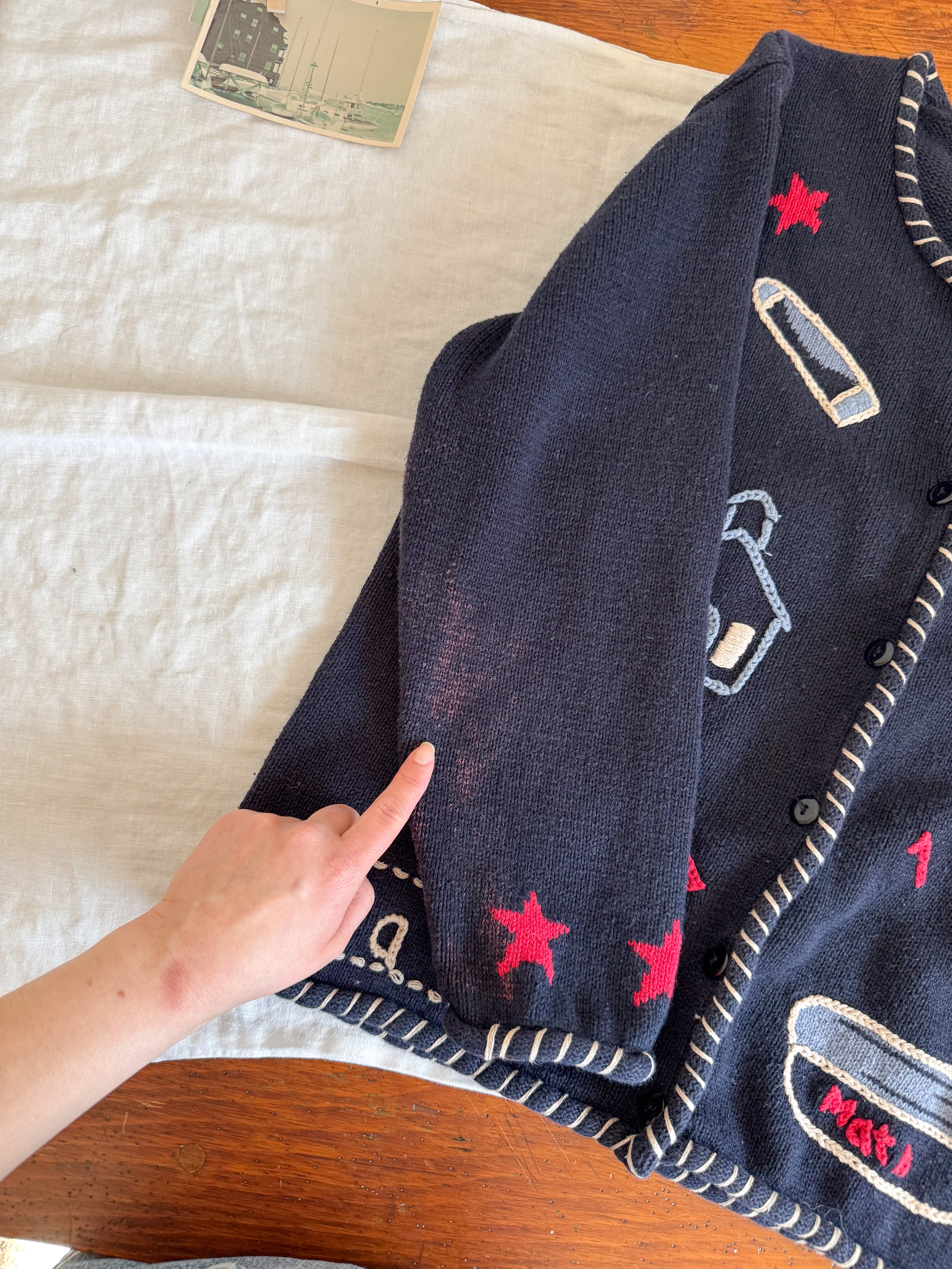 The Nostalgia Teacher Cardigan (L)